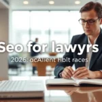 seo for lawyers 2026: Practice-Area Playbook - Professional Swiss-style featured image | Truescho.com