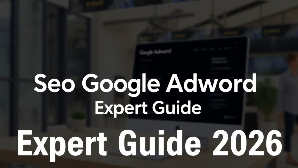 Seo Google Adword: Expert Guide 2026 - Professional Swiss-style featured image | Truescho.com