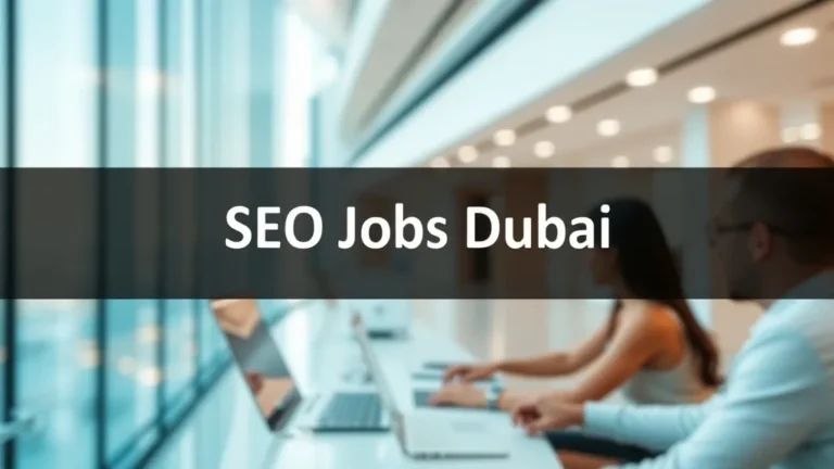 SEO Jobs Dubai 2026 | Career Opportunities - Professional Swiss-style featured image | Truescho.com