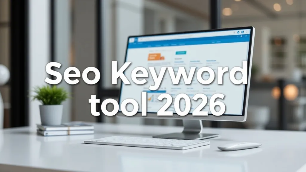 seo keyword tool 2026: Top Picks & Tips - Professional Swiss-style featured image | Truescho.com
