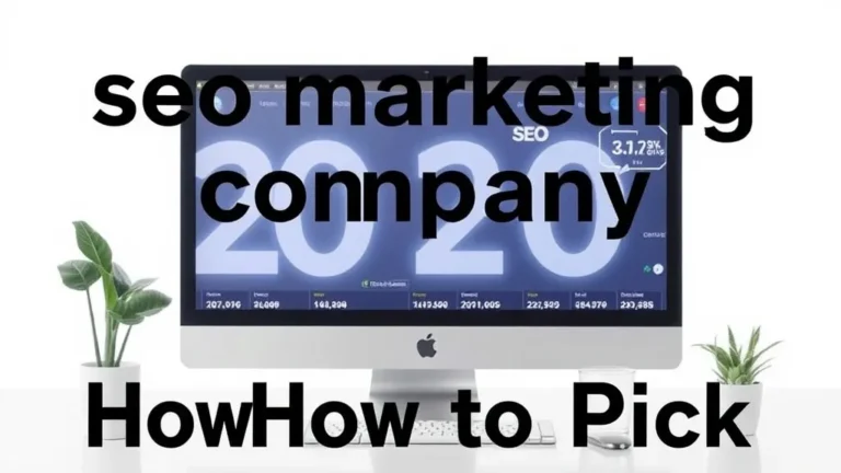 seo marketing company 2026: How to Pick - Professional Swiss-style featured image | Truescho.com