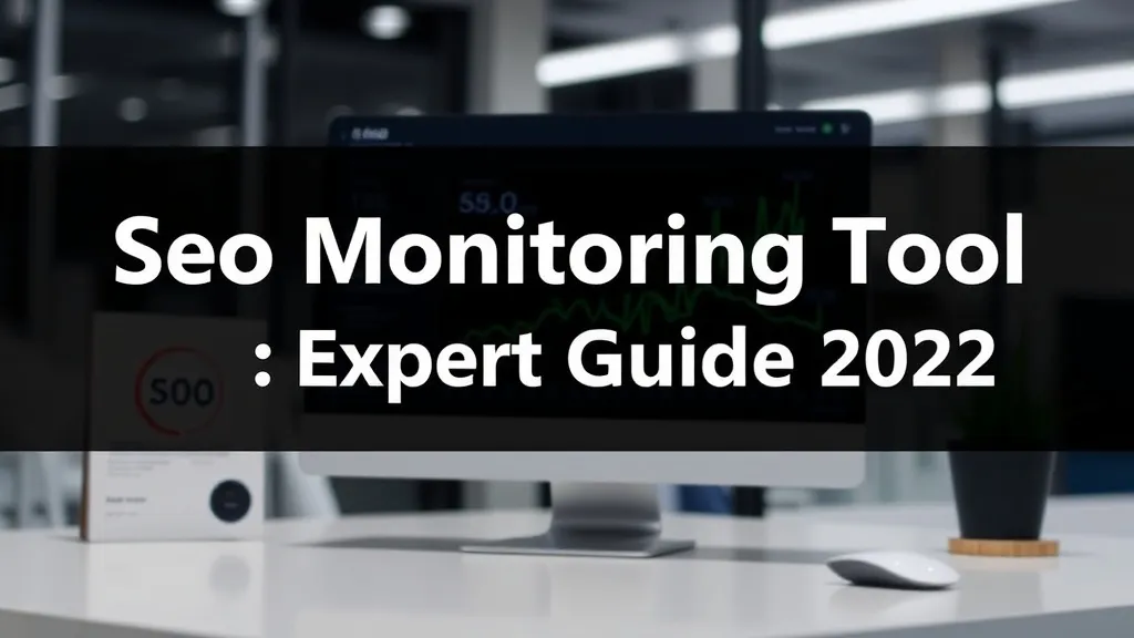 Seo Monitoring Tool: Expert Guide 2026 - Professional Swiss-style featured image | Truescho.com
