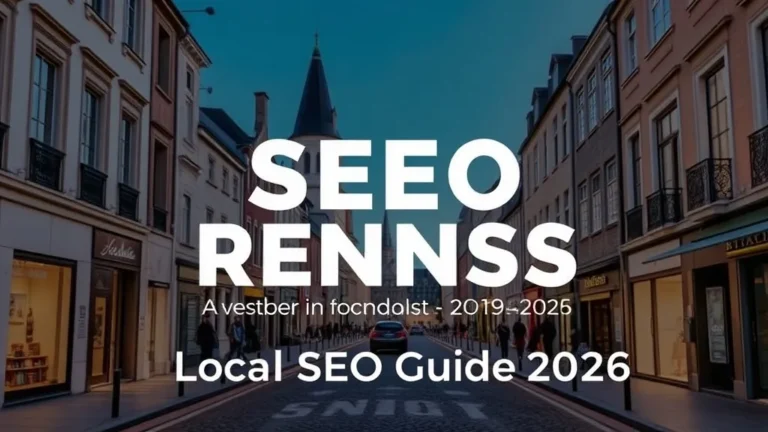 Seo Rennes: Local SEO Guide 2026 - Professional Swiss-style featured image | Truescho.com