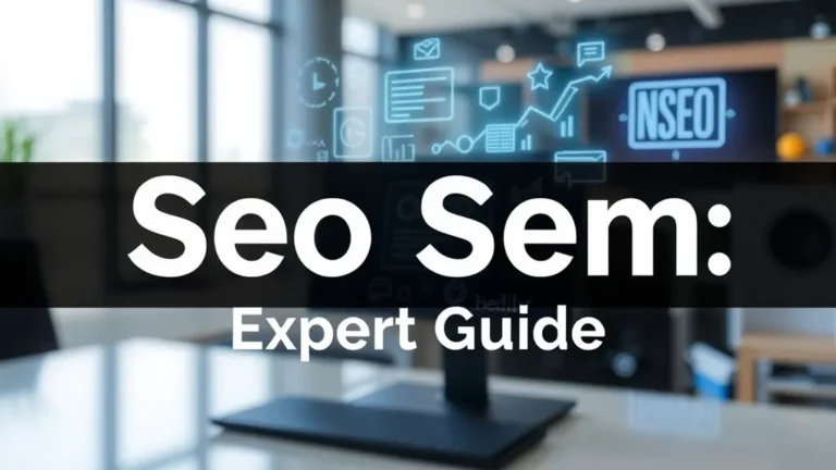 Seo Sem: Expert Guide 2026 - Professional Swiss-style featured image | Truescho.com