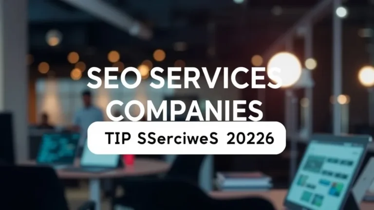 Seo Services Companies: Top Services 2026 - Professional Swiss-style featured image | Truescho.com