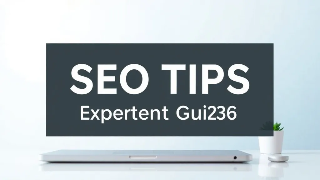 Seo Tips: Expert Guide 2026 - Professional Swiss-style featured image | Truescho.com