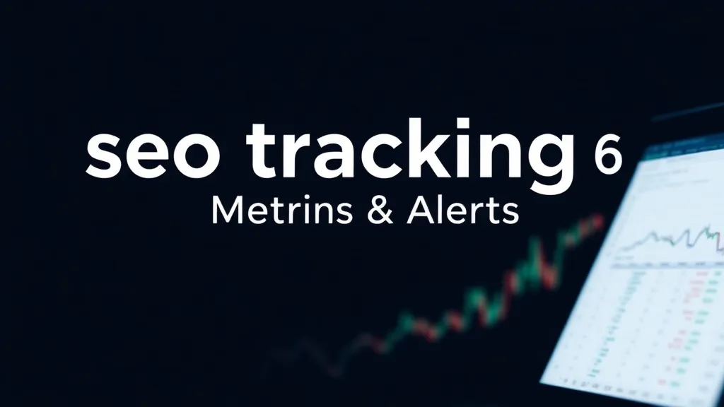 seo tracking 2026: Metrics & Alerts - Professional Swiss-style featured image | Truescho.com