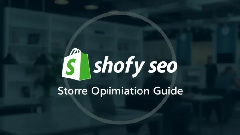 shopify seo 2026: Store Optimization Guide - Professional Swiss-style featured image | Truescho.com