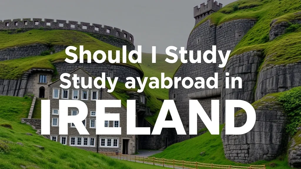 Should I Study Abroad in Ireland - Professional Swiss-style featured image | Truescho.com