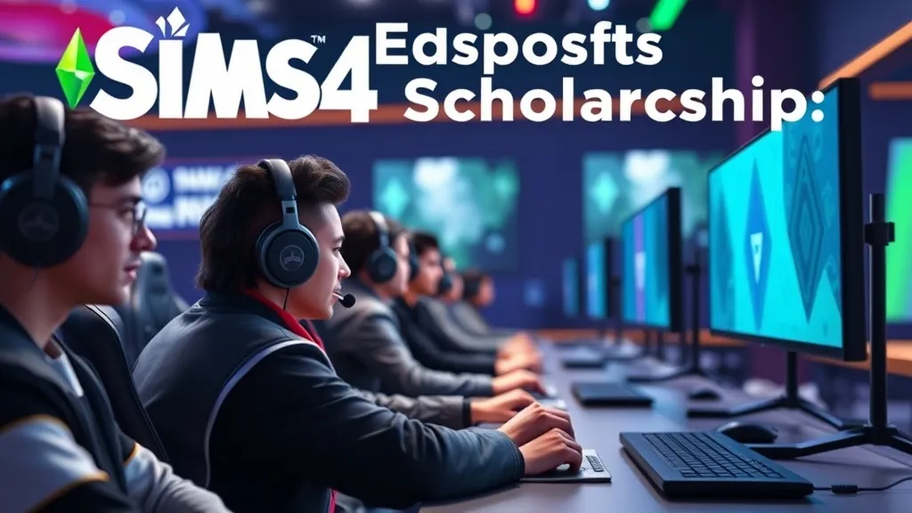 Sims 4 Esports Scholarship: How to Get It - Professional Swiss-style featured image | Truescho.com