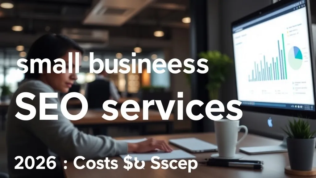 small business seo services 2026: Costs & Scope - Professional Swiss-style featured image | Truescho.com