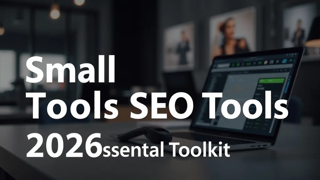 Small SEO Tools 2026 | Essential Toolkit - Professional Swiss-style featured image | Truescho.com