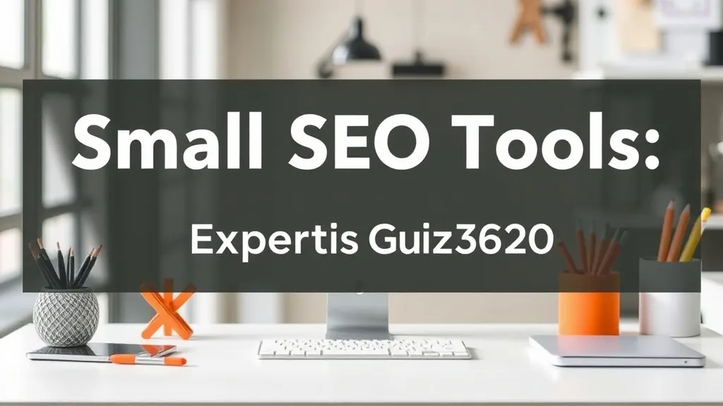 Small Seo Tools: Expert Guide 2026 - Professional Swiss-style featured image | Truescho.com