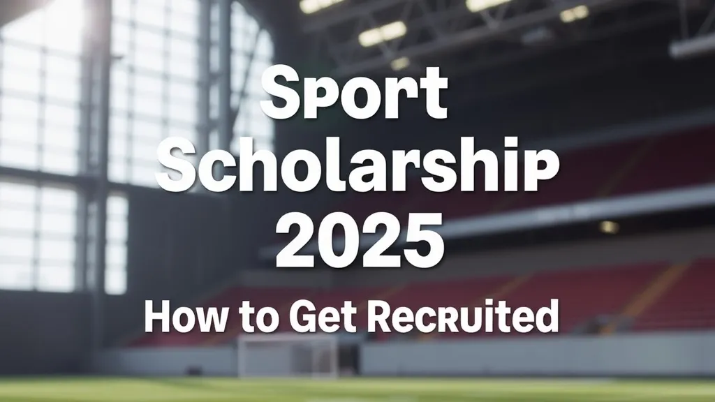 Sport Scholarship 2025: How to Get Recruited - Professional Swiss-style featured image | Truescho.com
