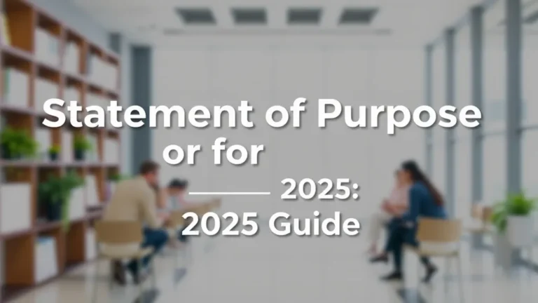 Statement of Purpose for Scholarship: 2025 Guide - Professional Swiss-style featured image | Truescho.com