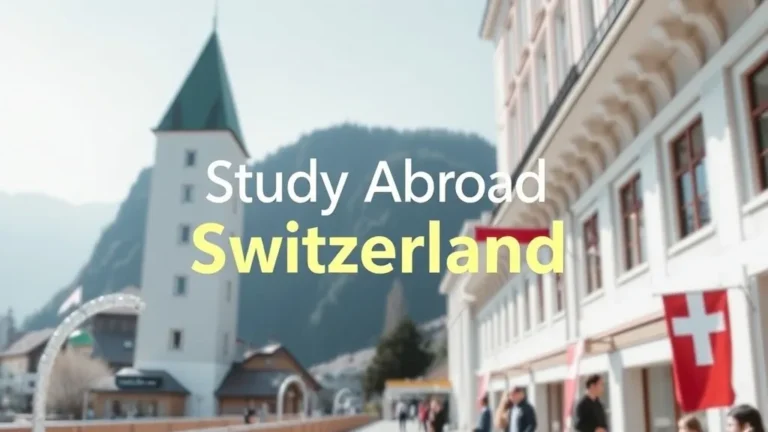 Study Abroad Switzerland 2025: Student Guide - Professional Swiss-style featured image | Truescho.com