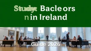 Study Bachelors in Ireland: Guide 2026 - Professional Swiss-style featured image | Truescho.com