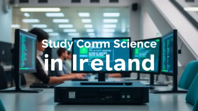 Study Computer Science in Ireland - Professional Swiss-style featured image | Truescho.com