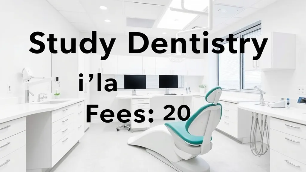 Study Dentistry in Ireland Fees: 2026 - Professional Swiss-style featured image | Truescho.com
