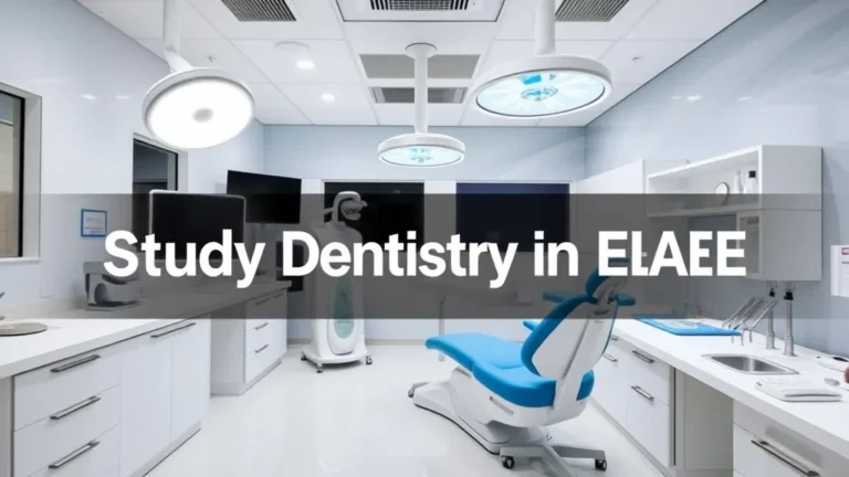 Study Dentistry in UAE: Top Programs 2026 - Professional Swiss-style featured image | Truescho.com