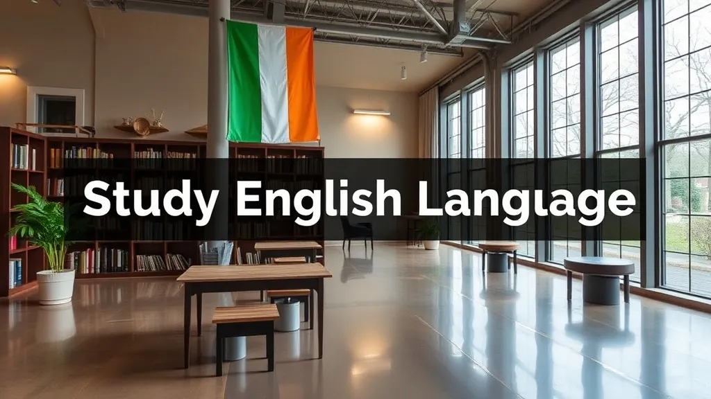 Study English Language in Ireland - Professional Swiss-style featured image | Truescho.com