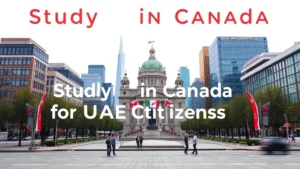 Study in Canada for UAE Citizens: 2026 Guide - Professional Swiss-style featured image | Truescho.com