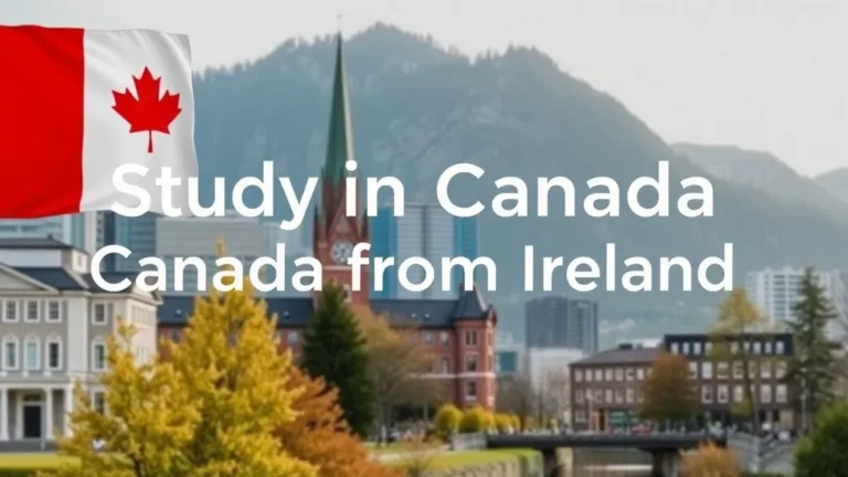 Study in Canada from Ireland - Professional Swiss-style featured image | Truescho.com