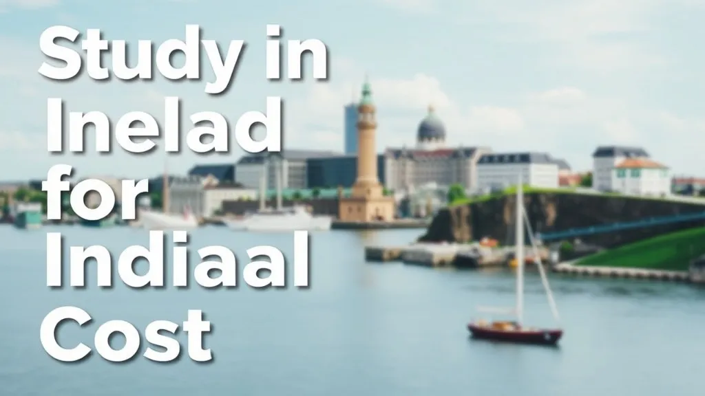 Study in Ireland for Indian Students Cost - Professional Swiss-style featured image | Truescho.com