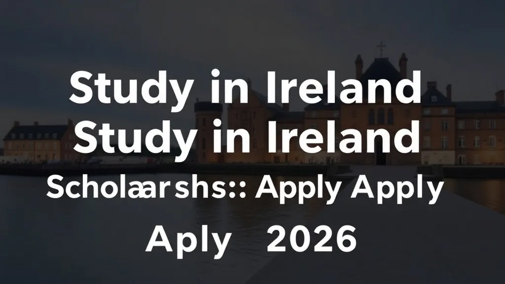 Study in Ireland Scholarships: Apply 2026 - Professional Swiss-style featured image | Truescho.com