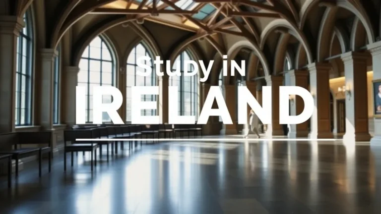 Study in Ireland: Ultimate Guide for 2026 - Professional Swiss-style featured image | Truescho.com