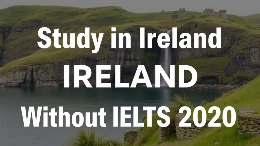 Study in Ireland Without IELTS 2020 - Professional Swiss-style featured image | Truescho.com