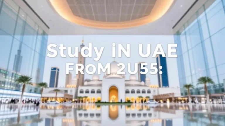 Study in UAE from US: Honest Reviews 2026 - Professional Swiss-style featured image | Truescho.com