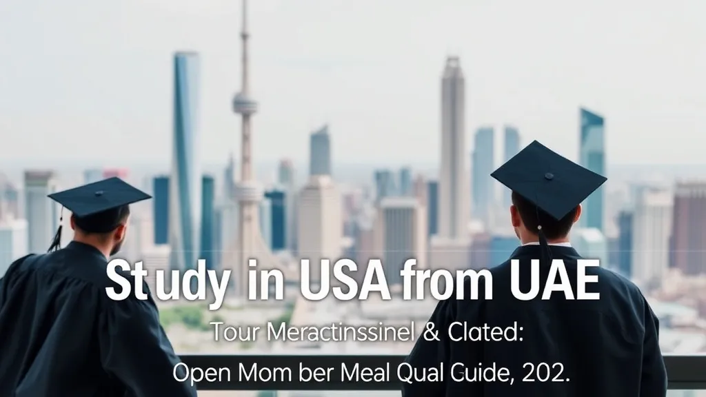 Study in USA from UAE: Comprehensive Guide 2026 - Professional Swiss-style featured image | Truescho.com