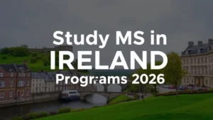 Study MS in Ireland: Programs 2026 - Professional Swiss-style featured image | Truescho.com