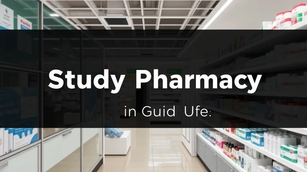 Study Pharmacy in Ireland: Guide - Professional Swiss-style featured image | Truescho.com