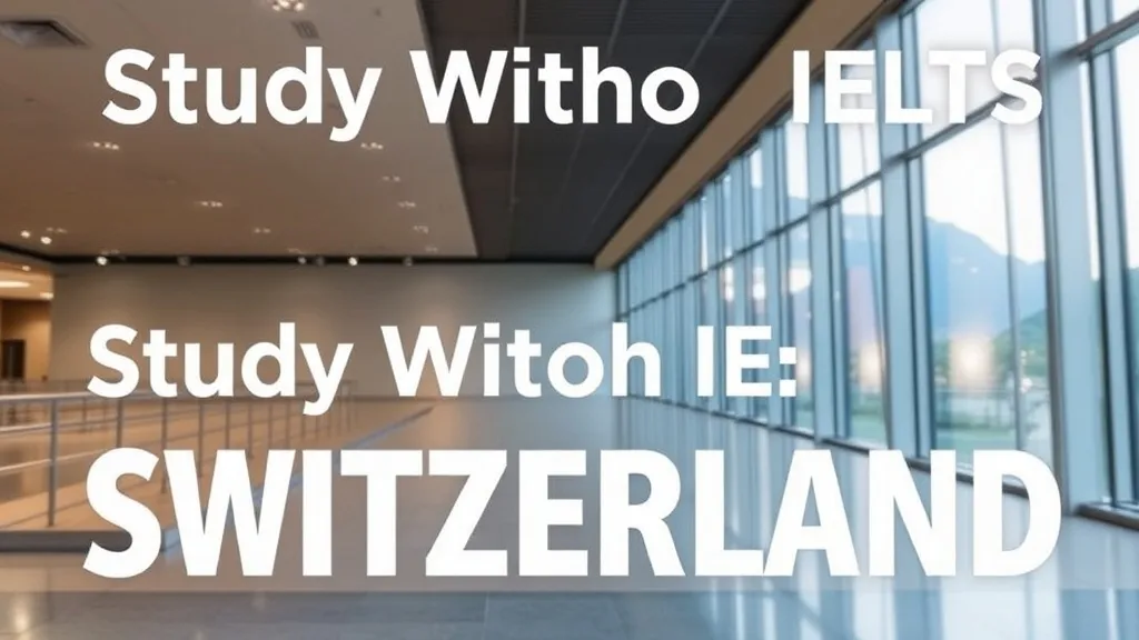 Study Without IELTS Switzerland 2025: Options - Professional Swiss-style featured image | Truescho.com