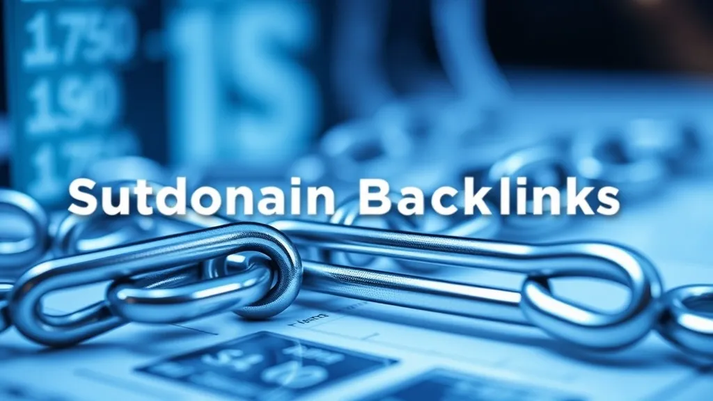 Subdomain Backlinks 2025: Analysis Guide - Professional Swiss-style featured image | Truescho.com