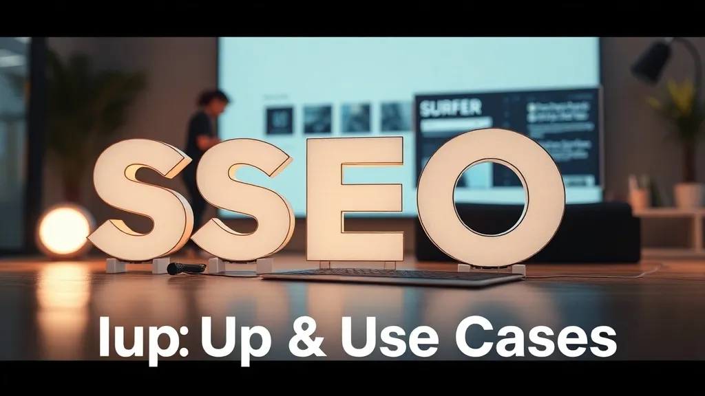 surfer seo 2026: Setup & Use Cases - Professional Swiss-style featured image | Truescho.com