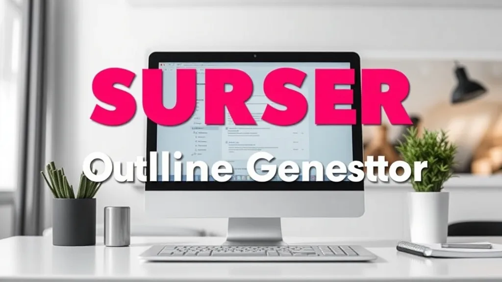 Surfer Seo Outline Generator: Tools & Tips 2026 - Professional Swiss-style featured image | Truescho.com