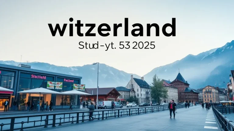 Switzerland Study Guide 2025: International Students - Professional Swiss-style featured image | Truescho.com