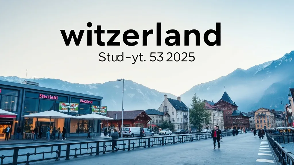 Switzerland Study Guide 2025: International Students - Professional Swiss-style featured image | Truescho.com