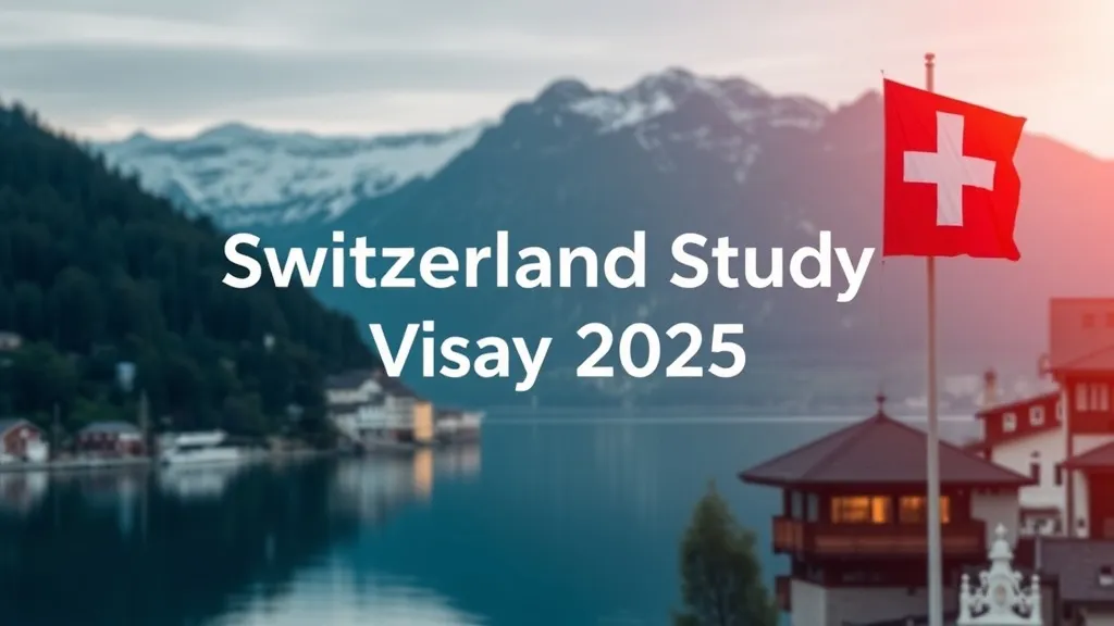 Switzerland Study Visa 2025: Application - Professional Swiss-style featured image | Truescho.com