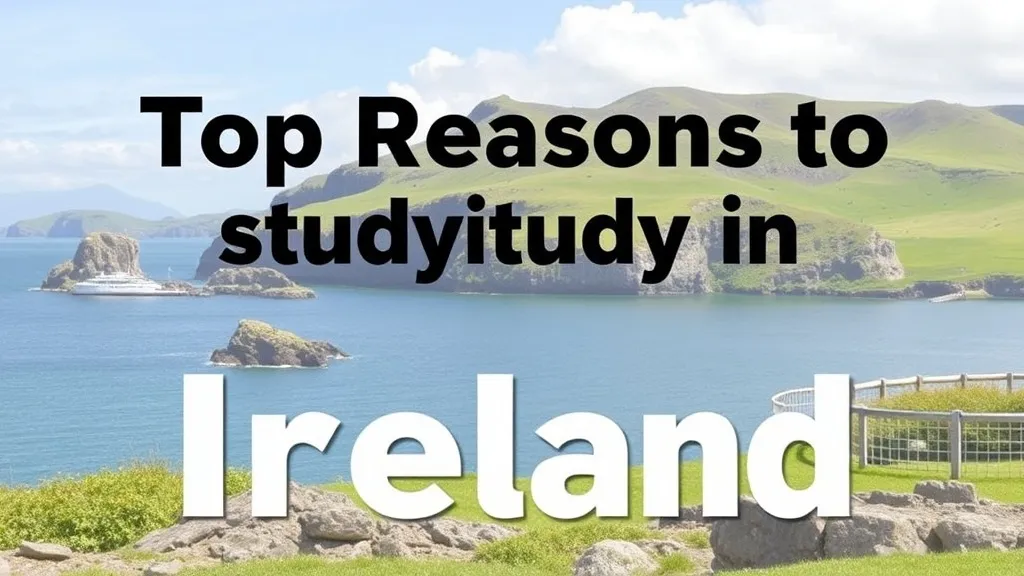 Top Reasons to Study in Ireland - Professional Swiss-style featured image | Truescho.com
