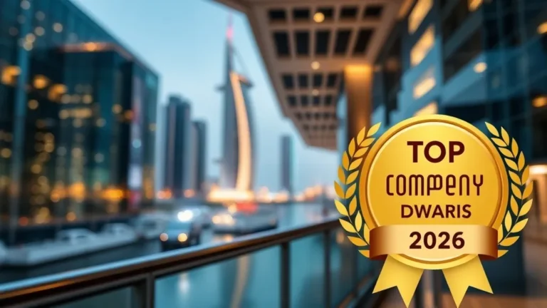 Top SEO Company Dubai 2026 | Industry Awards - Professional Swiss-style featured image | Truescho.com