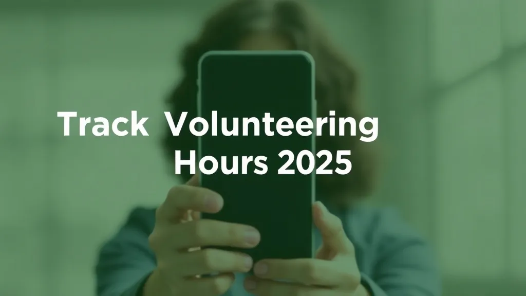 Track Volunteering Hours App 2025 - Professional Swiss-style featured image | Truescho.com