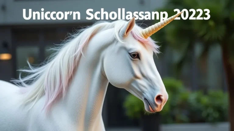 Unicorn Scholarship 2025: Financial Aid - Professional Swiss-style featured image | Truescho.com