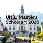 UNIL Masters Scholarship 2026 in Switzerland - Professional Swiss-style featured image | Truescho.com