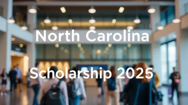 University of North Carolina Scholarship 2025 - Professional Swiss-style featured image | Truescho.com