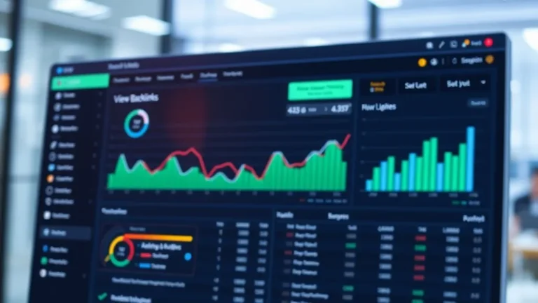 View Backlinks 2025: Analysis Dashboard - Professional Swiss-style featured image | Truescho.com