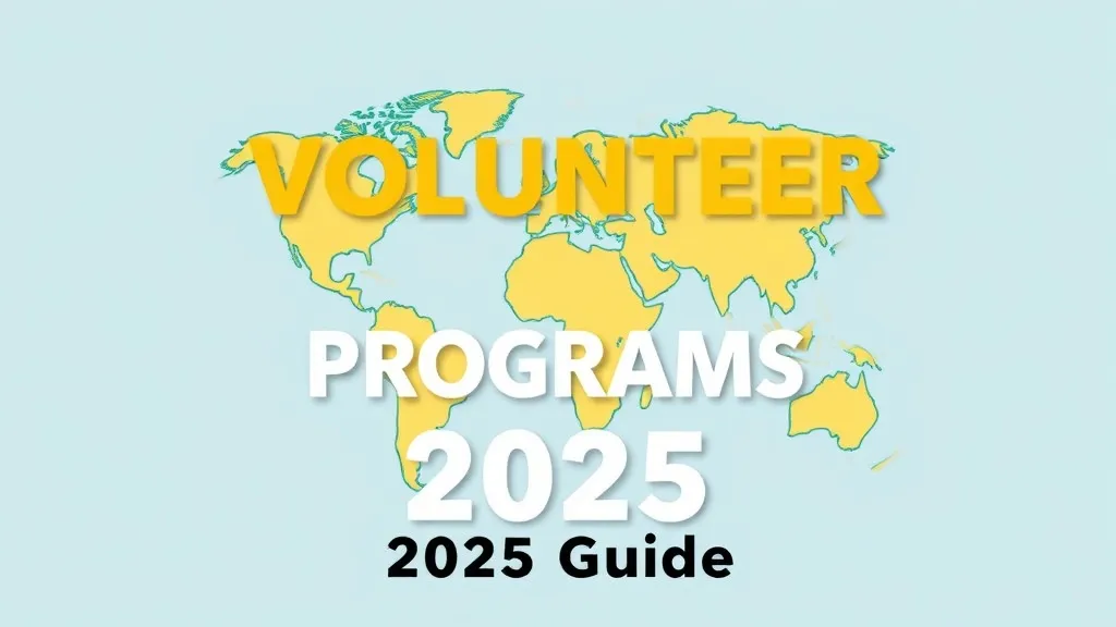 Volunteer Abroad Programs 2025 Guide - Professional Swiss-style featured image | Truescho.com